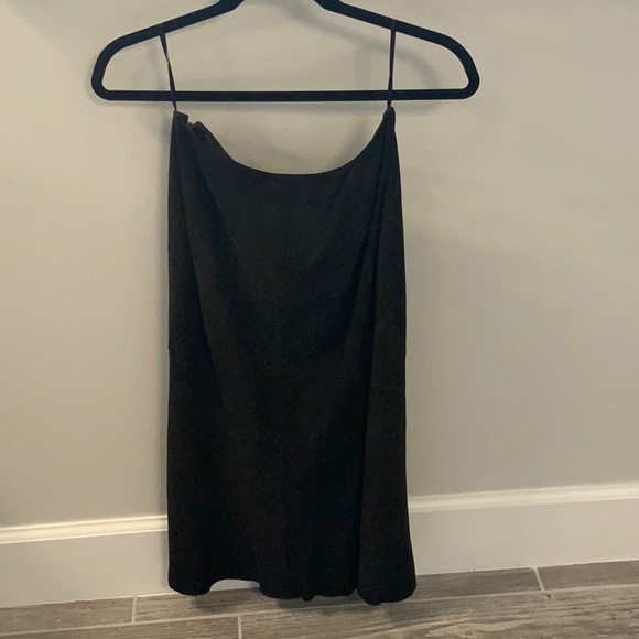 Brown suede skirt - Picture 1 of 6